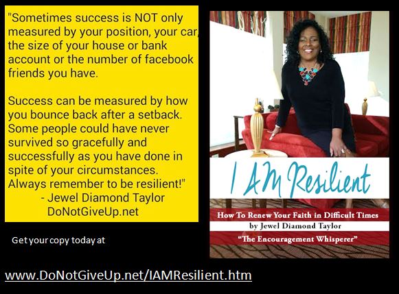 book cover I am Resilient 2