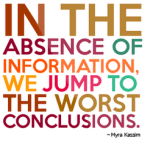 jumping to conclusions